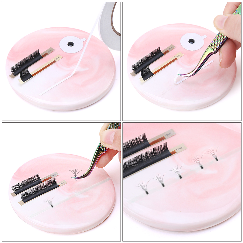 40m/Set Easy fan Tapes 3D Volu - Eyelash Extension Volume Lashes incelemesi ve fiyatı