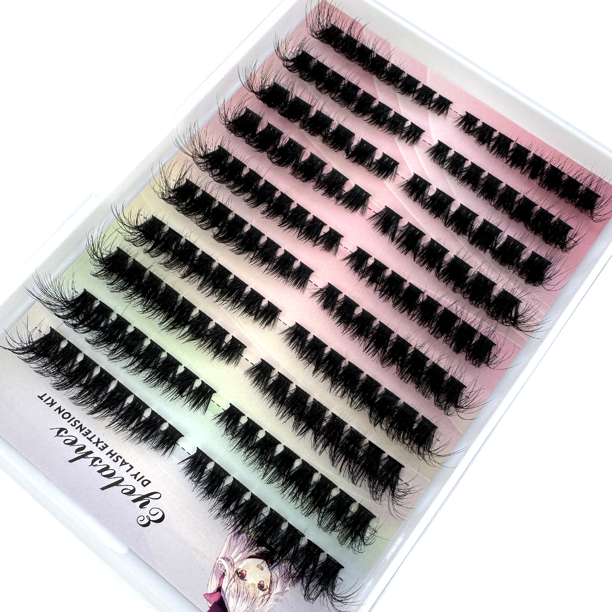 Left+Right Eye Lash Extension  - Eyelash Extension Cat Eye Wispy incelemesi ve fiyatı
