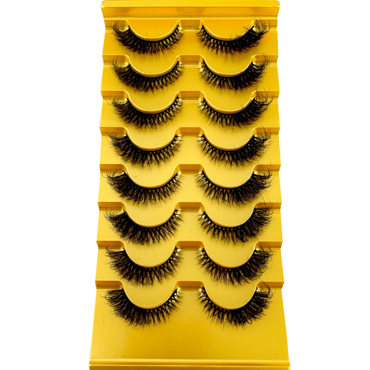 HBZGTLAD New 8 pairs of cat ey - Eyelash Extension Cat Eye Wispy incelemesi ve fiyatı
