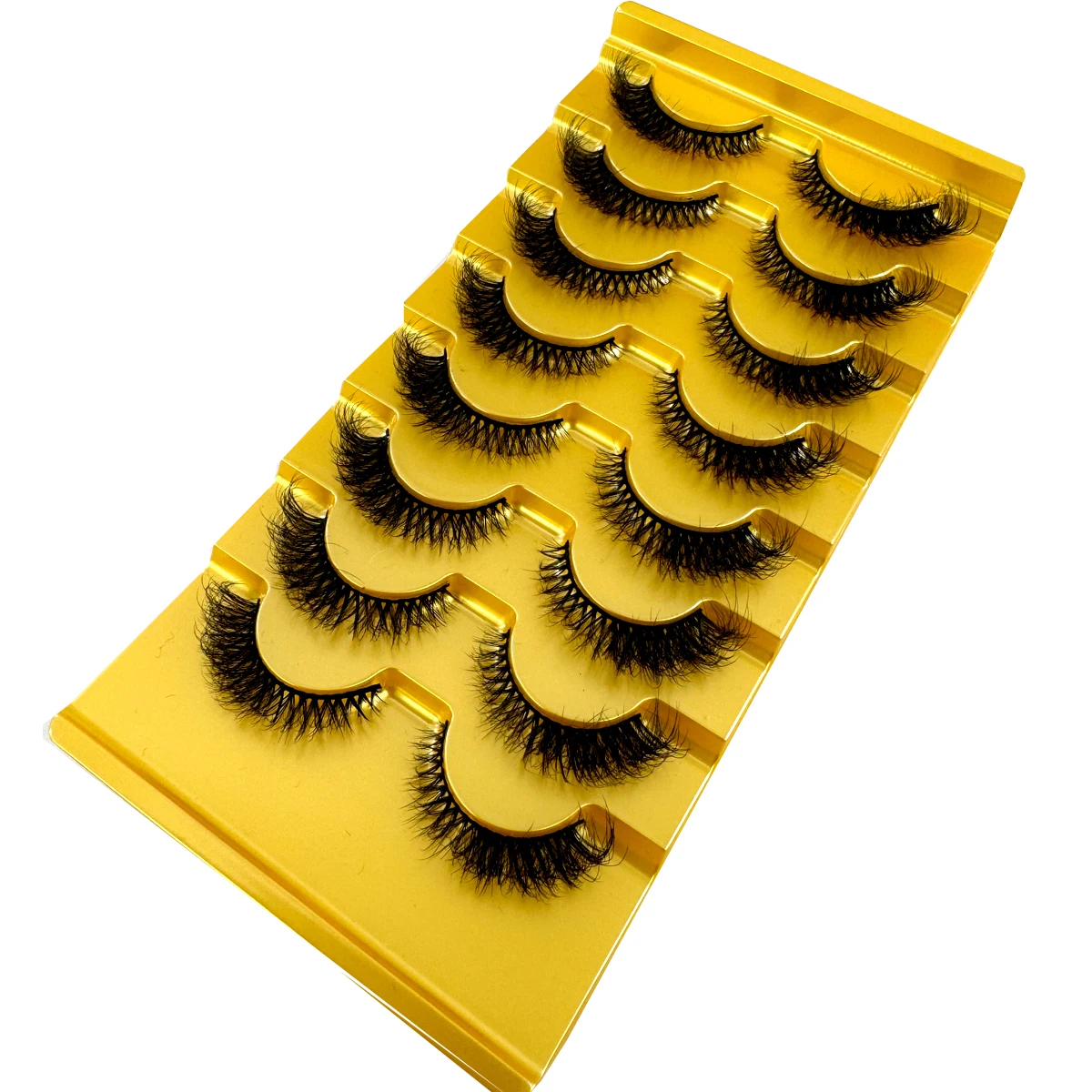 HBZGTLAD New 8 pairs of cat ey - Eyelash Extension Cat Eye Wispy incelemesi ve fiyatı