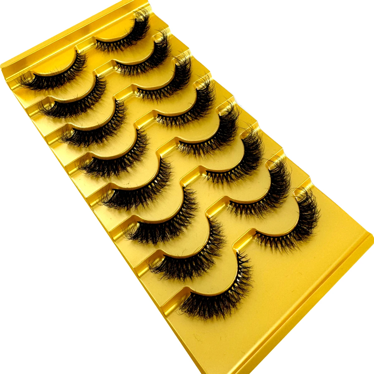 HBZGTLAD New 8 pairs of cat ey - Eyelash Extension Cat Eye Wispy incelemesi ve fiyatı