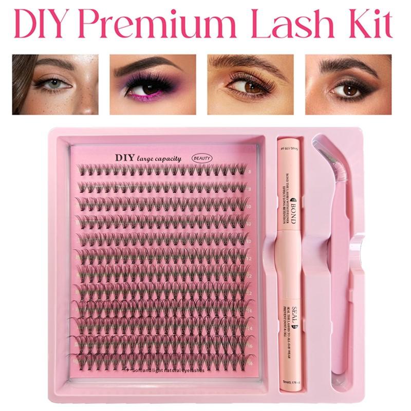 Mink Eyelash Clusters Kit for  - Eyelash Extension Volume Lashes incelemesi ve fiyatı