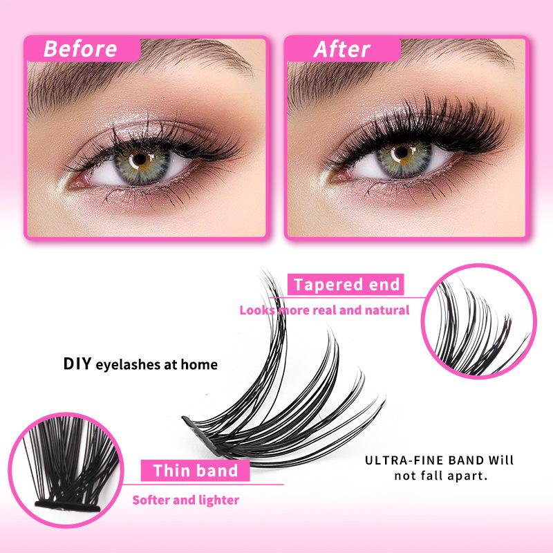 Mink Eyelash Clusters Kit for  - Eyelash Extension Volume Lashes incelemesi ve fiyatı