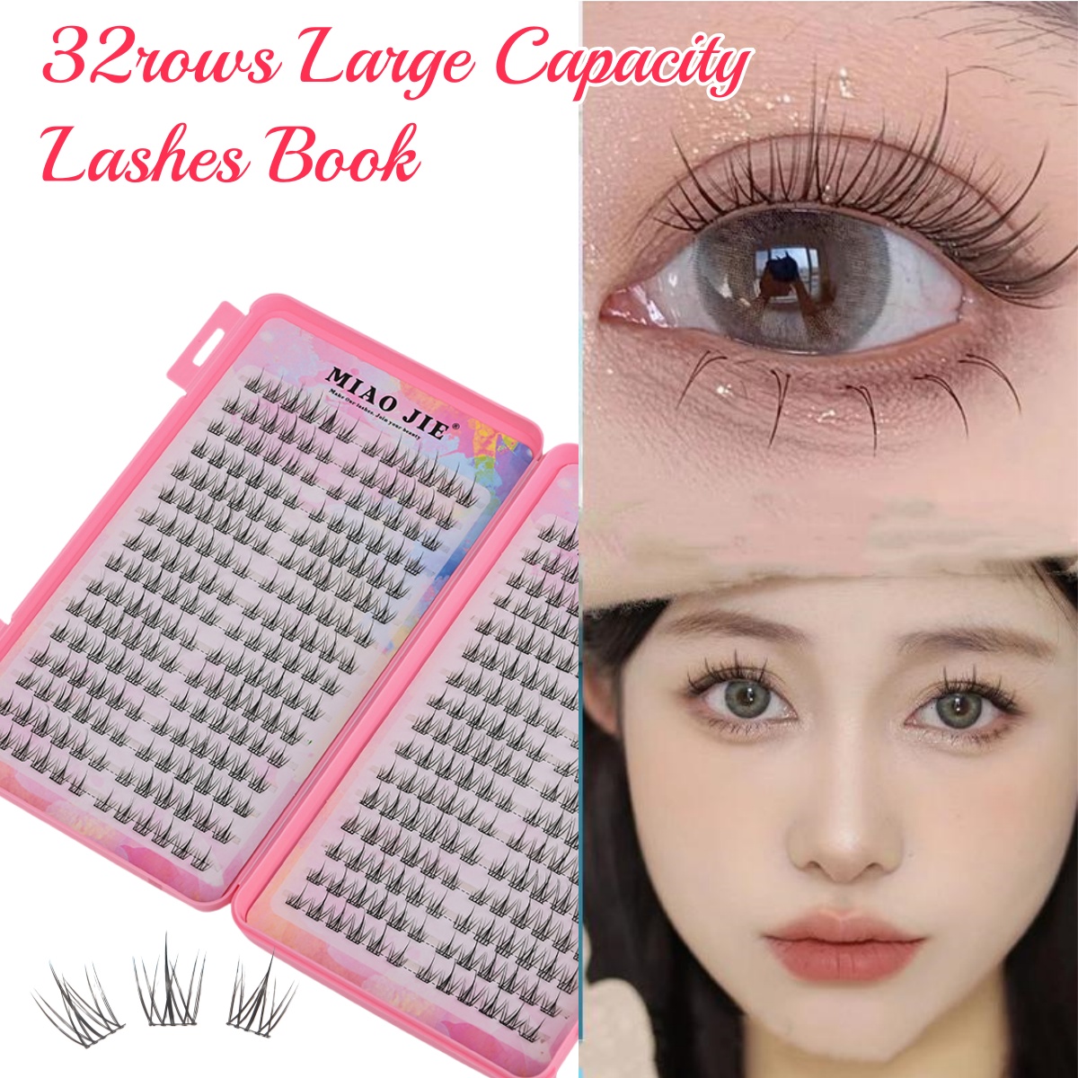 32Rows Manga Lash Eyelash Book - Eyelash Extension For Men incelemesi ve fiyatı