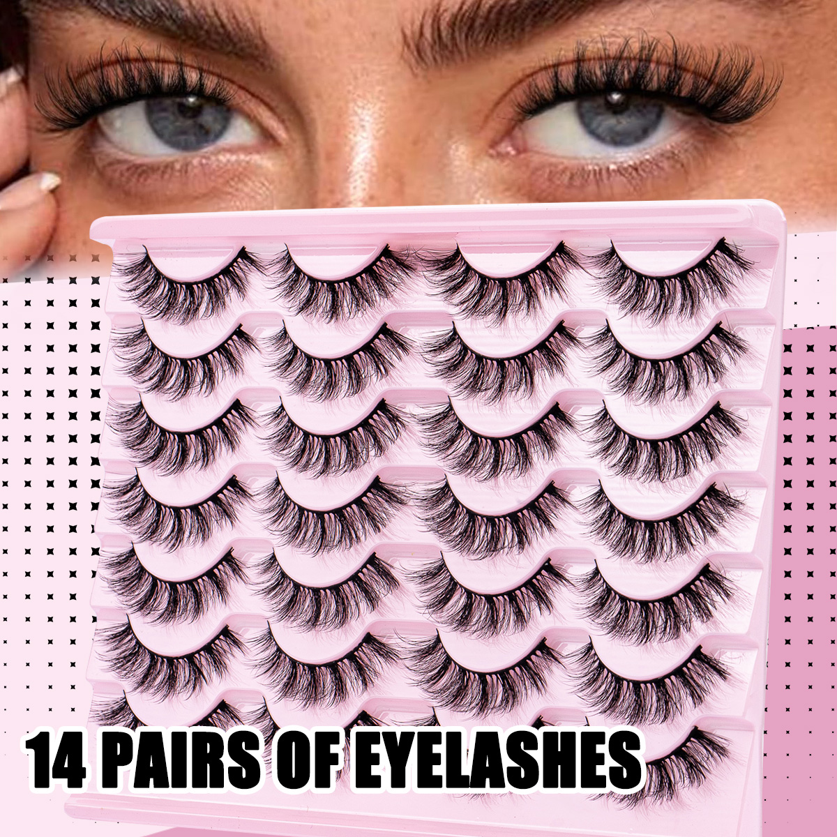 Cat Eye Lashes Faux Mink Eyela - Eyelash Extension Cat Eye Wispy incelemesi ve fiyatı