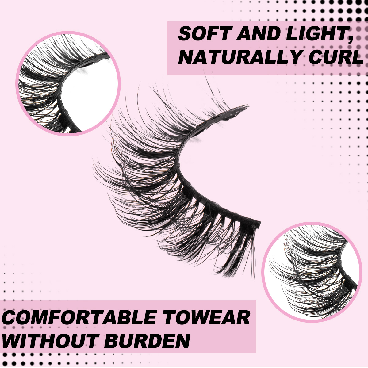 Cat Eye Lashes Faux Mink Eyela - Eyelash Extension Cat Eye Wispy incelemesi ve fiyatı