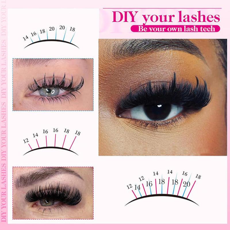 Volume Lash Clusters Mink Wisp - Eyelash Extension Volume Lashes incelemesi ve fiyatı