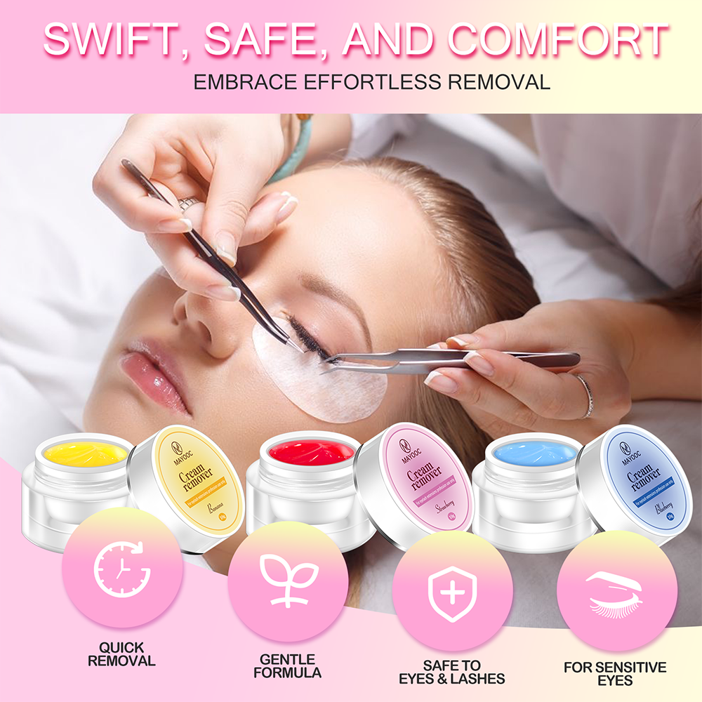 5/15g Cream Lash Remover for E - Eyelash Extension Remover Gel incelemesi ve fiyatı
