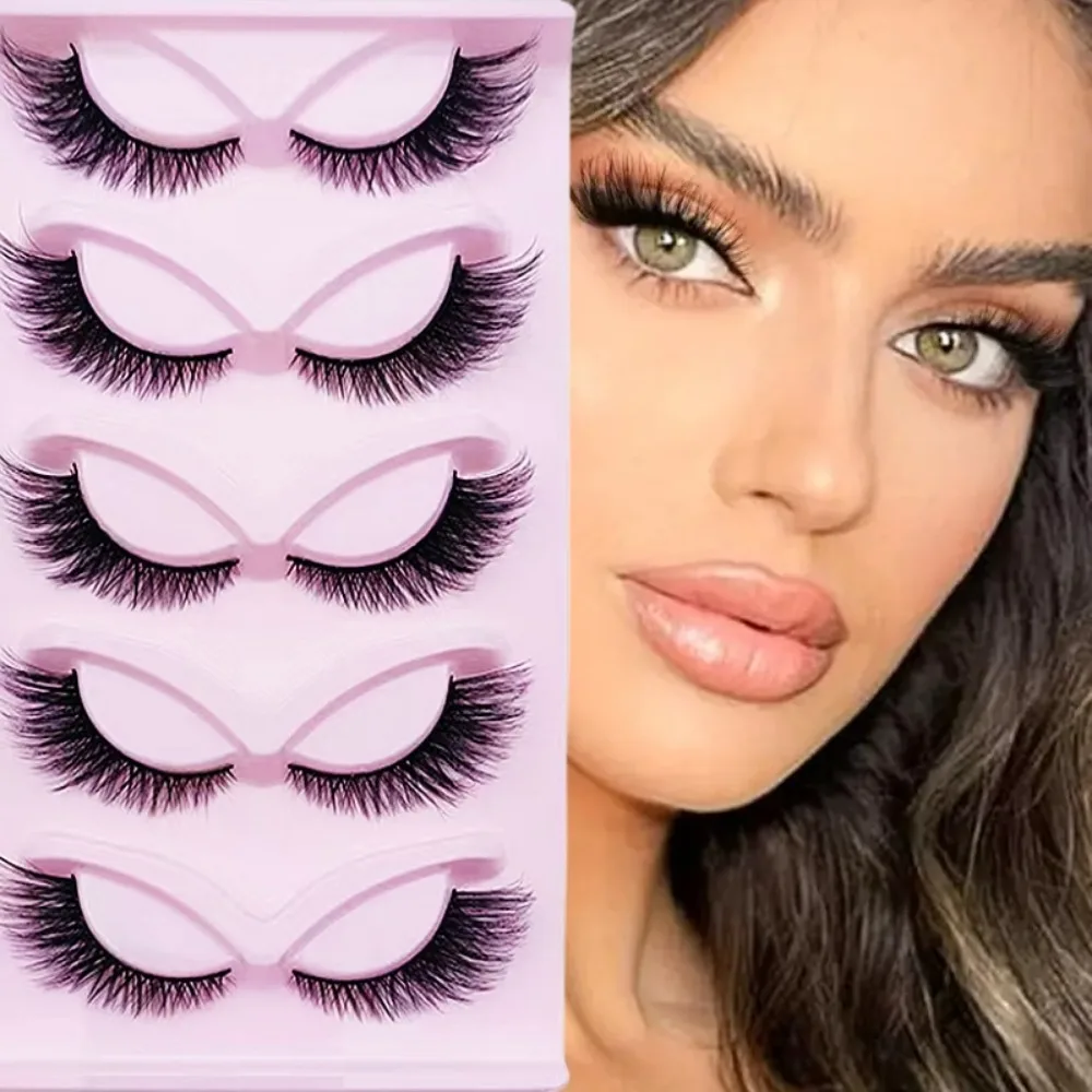 5 Pairs Cat Eye Lashes Wispy F - Eyelash Extension Cat Eye Wispy incelemesi ve fiyatı