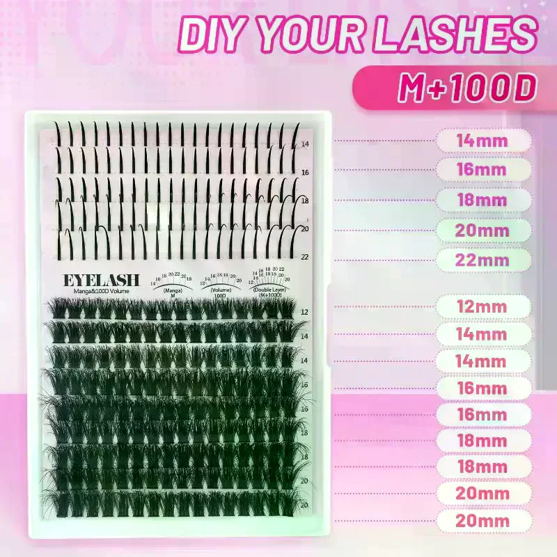 Lash Clusters Kit Lash Spikes  - Eyelash Extension Volume Lashes incelemesi ve fiyatı