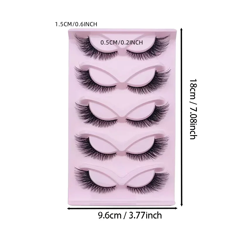 5 Pairs Cat Eye Lashes Wispy F - Eyelash Extension Cat Eye Wispy incelemesi ve fiyatı