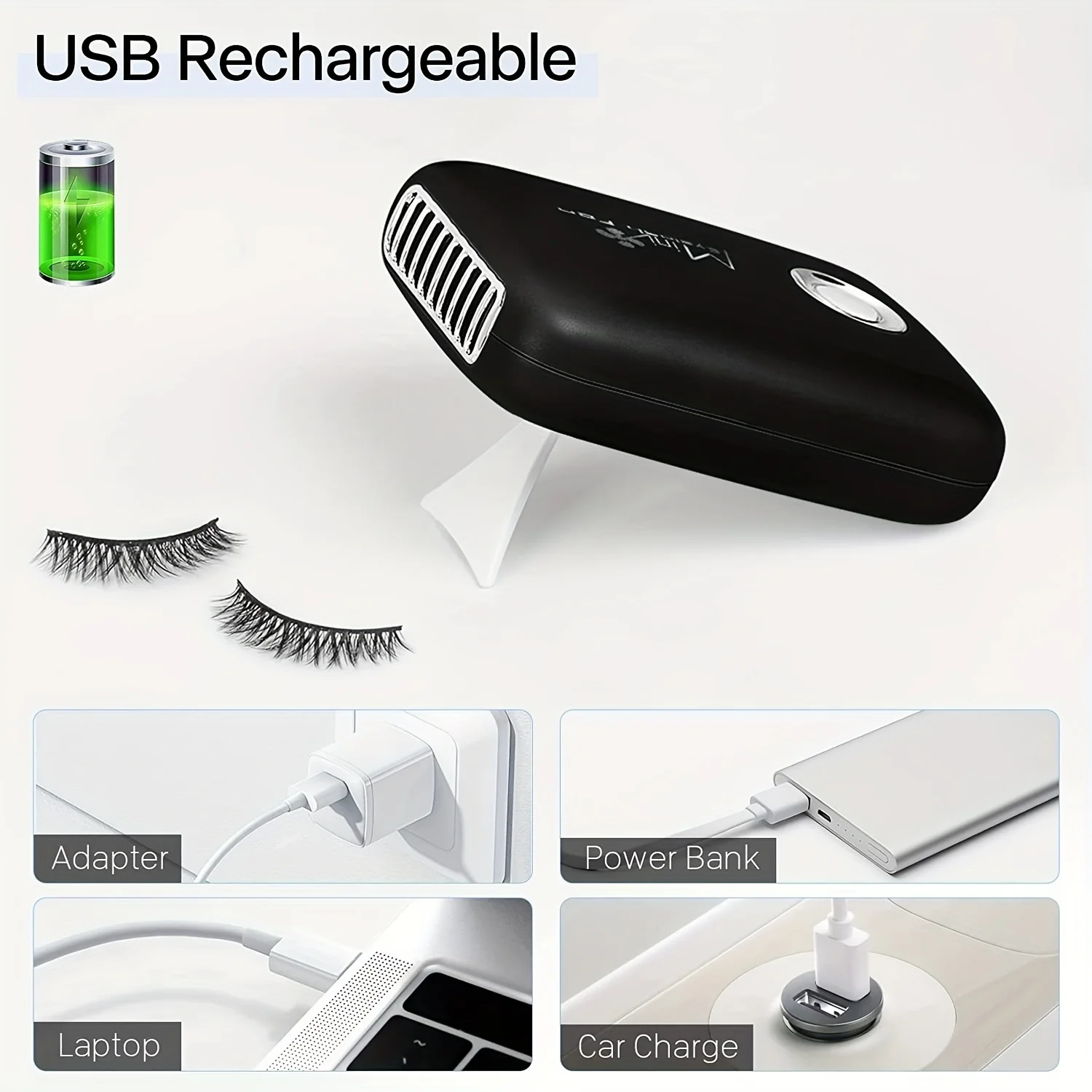 Mini Lash Fan Portable Eyelash - Eyelash Extension Volume Lashes incelemesi ve fiyatı
