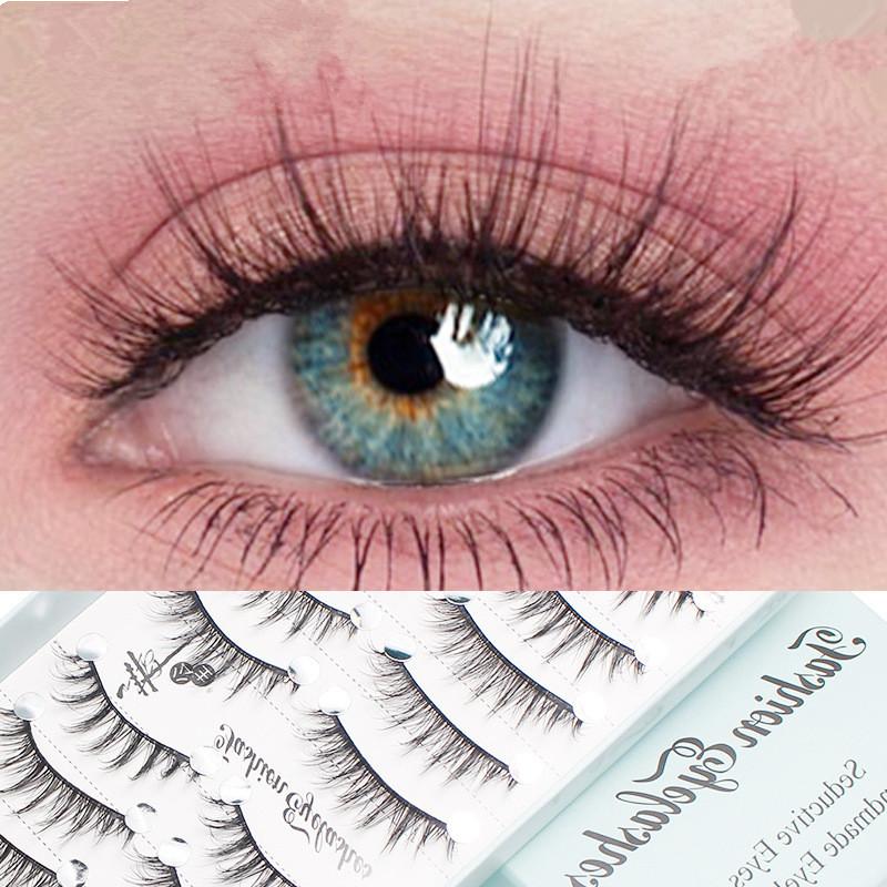 10 Pairs Natural Long Wispy Ca - Eyelash Extension Cat Eye Wispy incelemesi ve fiyatı