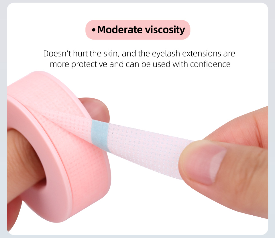 New Color Non-woven Tape Stick - Tape Breathable Lash incelemesi ve fiyatı