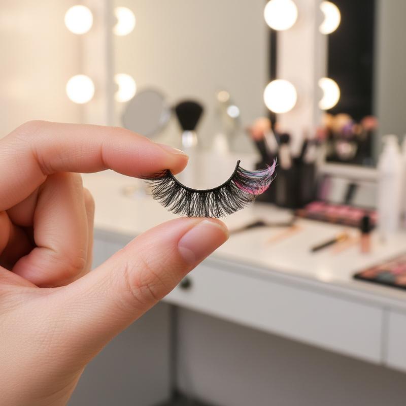 7 Pairs Colorful False Eyelash - Eyelash Extension Volume Lashes incelemesi ve fiyatı