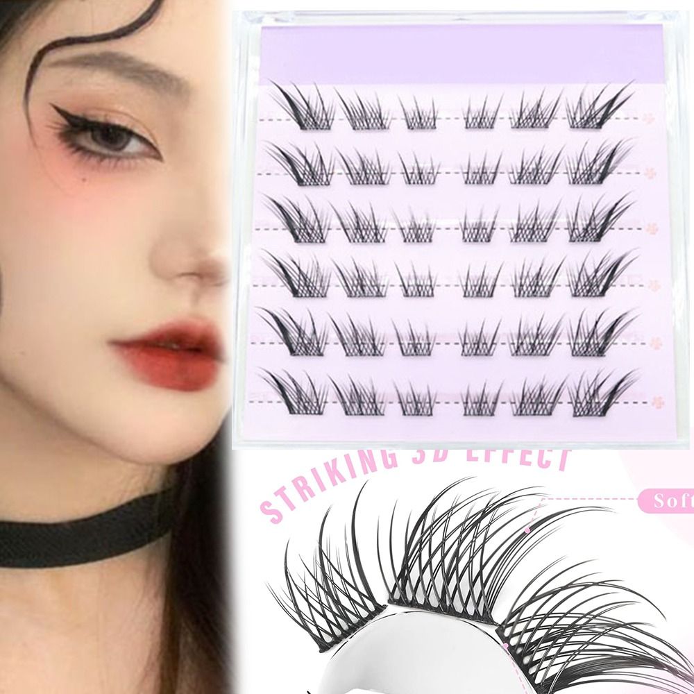 New 3D Cat Eye Self Adhesive L - Eyelash Extension Cat Eye Wispy incelemesi ve fiyatı