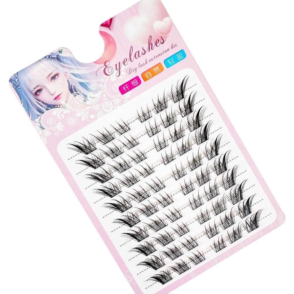 Women Beauty 3D Cat Eye Cluste - Eyelash Extension Cat Eye Wispy incelemesi ve fiyatı