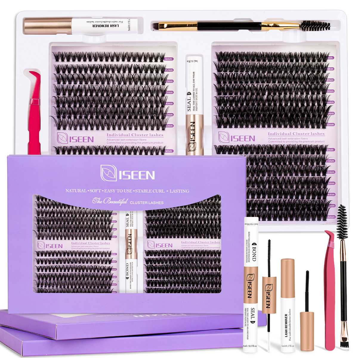 Eyelash Clusters Kit Soft Volu - Eyelash Extension Volume Lashes incelemesi ve fiyatı